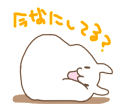 Warm fuzzy Mochiusa sticker #9711617