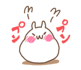 Warm fuzzy Mochiusa sticker #9711625