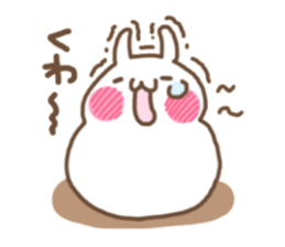 Warm fuzzy Mochiusa sticker #9711630