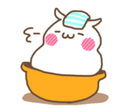 Warm fuzzy Mochiusa sticker #9711631