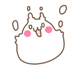 Warm fuzzy Mochiusa sticker #9711632