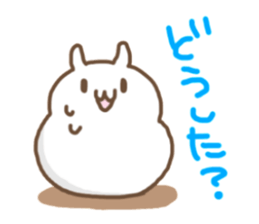 Warm fuzzy Mochiusa sticker #9711636