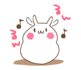 Warm fuzzy Mochiusa sticker #9711639