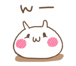 Warm fuzzy Mochiusa sticker #9711644