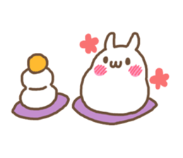 Warm fuzzy Mochiusa sticker #9711646