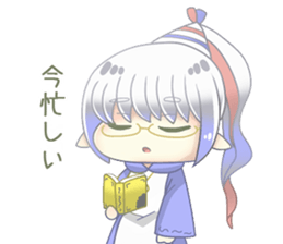 Scribble girls sticker #9711694