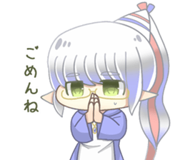 Scribble girls sticker #9711698