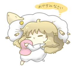 Scribble girls sticker #9711705