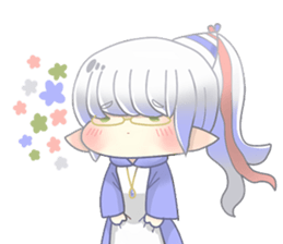 Scribble girls sticker #9711706