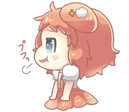 Scribble girls sticker #9711707