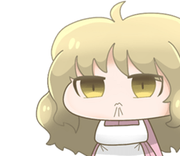 Scribble girls sticker #9711721