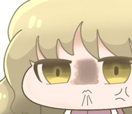 Scribble girls sticker #9711722