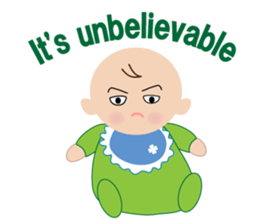 Positive baby & negative baby sticker #9711982