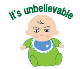 Positive baby & negative baby sticker #9711982