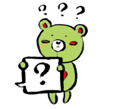 COLORFUL BEARS STICKER sticker #9712660