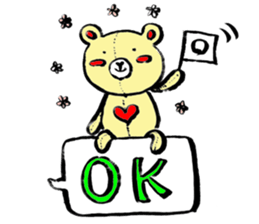 COLORFUL BEARS STICKER sticker #9712665