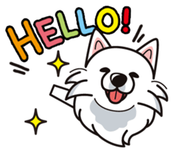 iinu - Samoed sticker #9713808