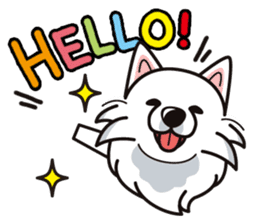 iinu - Samoed sticker #9713808