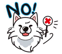 iinu - Samoed sticker #9713813