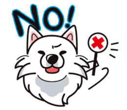 iinu - Samoed sticker #9713813