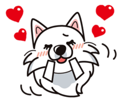 iinu - Samoed sticker #9713820