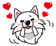 iinu - Samoed sticker #9713820