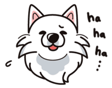 iinu - Samoed sticker #9713822