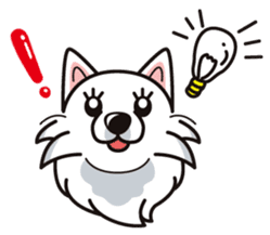 iinu - Samoed sticker #9713826