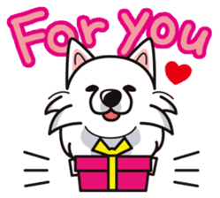 iinu - Samoed sticker #9713831