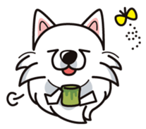 iinu - Samoed sticker #9713842