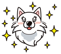 iinu - Samoed sticker #9713845