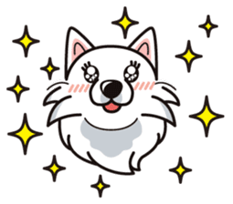 iinu - Samoed sticker #9713845