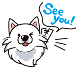 iinu - Samoed sticker #9713847