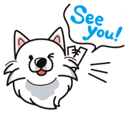 iinu - Samoed sticker #9713847