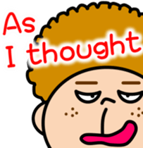 Afro Men2 sticker #9714069