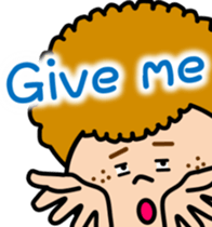 Afro Men2 sticker #9714081