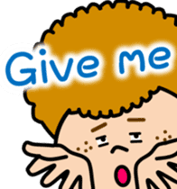 Afro Men2 sticker #9714081