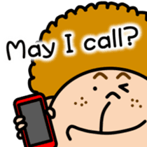 Afro Men2 sticker #9714087