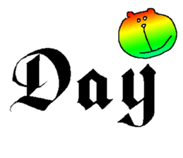 Iridescent bear2 sticker #9714135