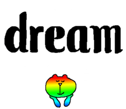 Iridescent bear2 sticker #9714137