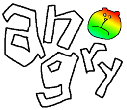 Iridescent bear2 sticker #9714154