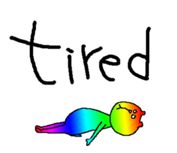 Iridescent bear2 sticker #9714155