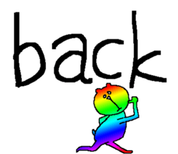 Iridescent bear2 sticker #9714160