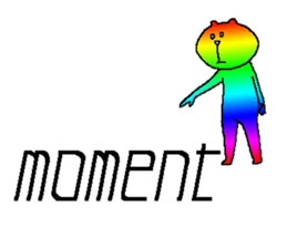 Iridescent bear2 sticker #9714163