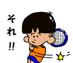 Tennis club for kindergarteners 10 sticker #9714256
