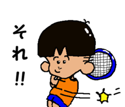 Tennis club for kindergarteners 10 sticker #9714256