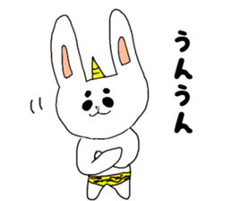 Ogre rabbit 2 sticker #9715392