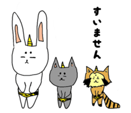 Ogre rabbit 2 sticker #9715402