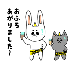 Ogre rabbit 2 sticker #9715408