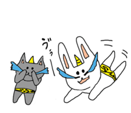 Ogre rabbit 2 sticker #9715411